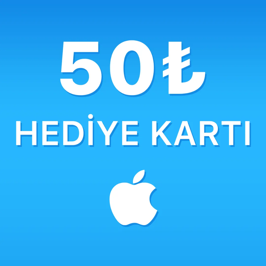 App Store & iTunes Hediye Kartı 50 TL